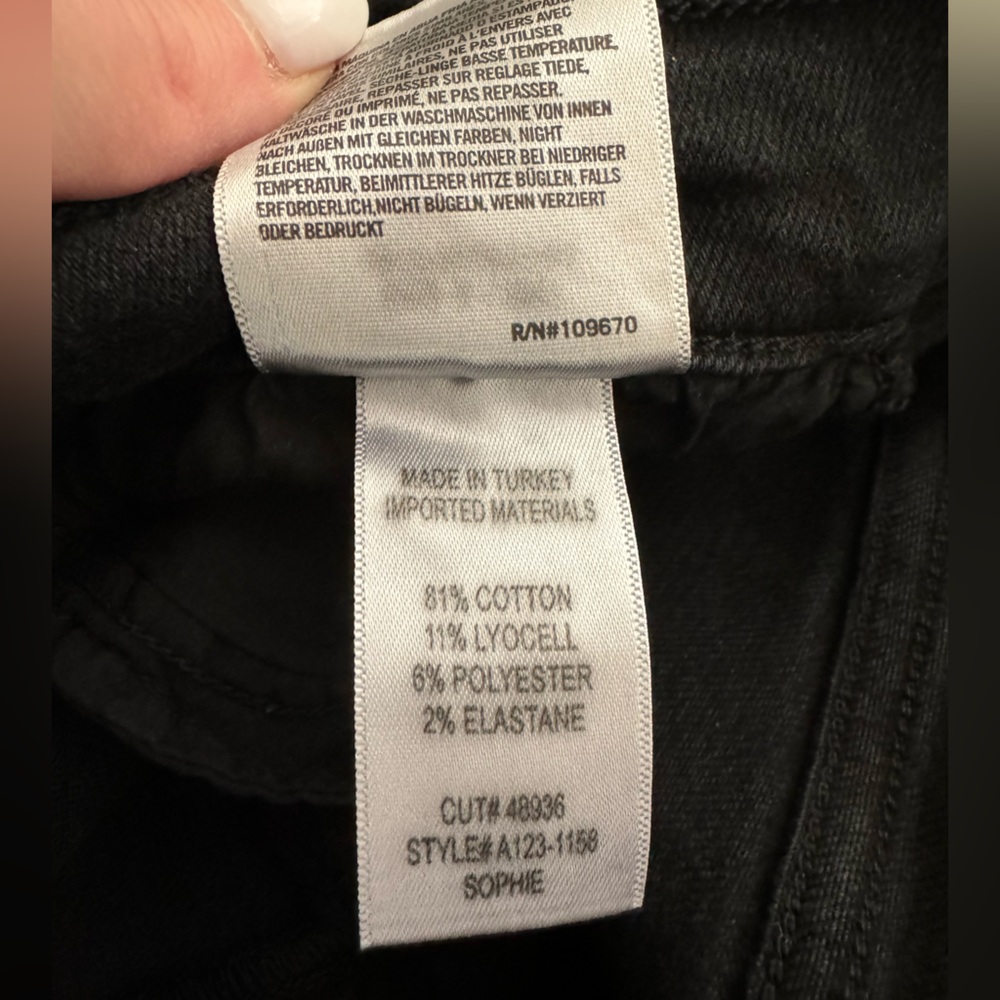 AGOLDE - Sophie Mid Rise Ankle Skinny Jeans - Picture 11 of 12